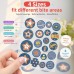 Bug Bite Itch Relief Patches, 160 Count, Natural Hydrocolloid Stickers, Fast Acting Treatment for Kids and Adults, Camping and Travel Essentials