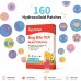 Bug Bite Itch Relief Patches, 160 Count, Natural Hydrocolloid Stickers, Fast Acting Treatment for Kids and Adults, Camping and Travel Essentials