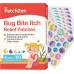 Bug Bite Itch Relief Patches, 160 Count, Natural Hydrocolloid Stickers, Fast Acting Treatment for Kids and Adults, Camping and Travel Essentials