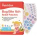 Bug Bite Itch Relief Patches, 160 Count, Natural Hydrocolloid Stickers, Fast Acting Treatment for Kids and Adults, Camping and Travel Essentials