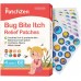 Bug Bite Itch Relief Patches for Kids & Adults, 160 Hydrocolloid Patches to Help Stop Scratching, Mess-Free After Bite Care for Mosquito Bites, Camping & Travel Essential