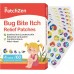 Bug Bite Itch Relief Patches, 160 Count, Natural Hydrocolloid Stickers, Fast Acting Treatment for Kids and Adults, Camping and Travel Essentials