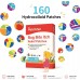 Bug Bite Itch Relief Patches, 160 Count, Natural Hydrocolloid Stickers, Fast Acting Treatment for Kids and Adults, Camping and Travel Essentials